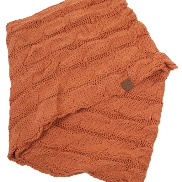 C.C 3pc Knit Warm Beanie Gloves Scarves Set